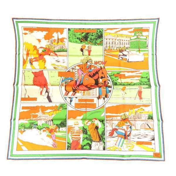 HERMES エルメス スカーフ カレ90 ダブルフェイス Double Face Wow 