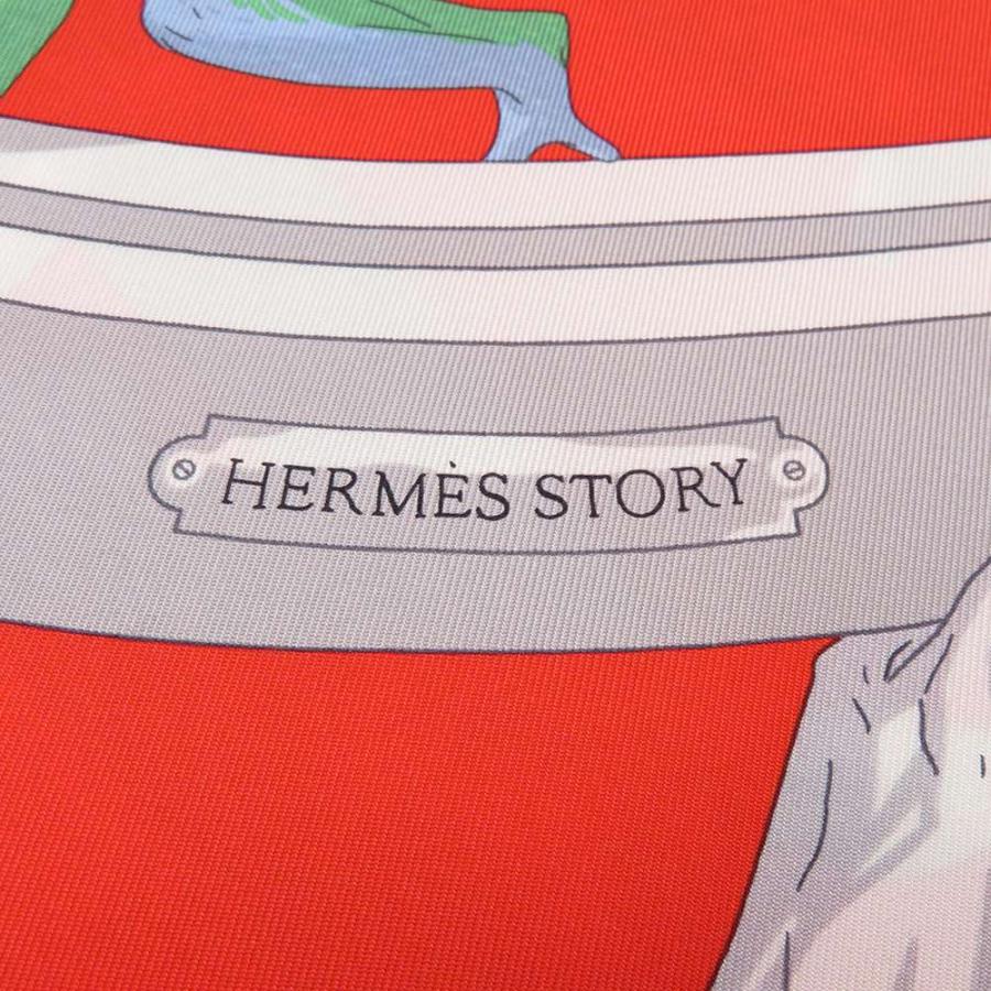 HERMES カレ90 エルメスストーリー　新品 エルメス スカーフ カレ90 エルメス・ストーリー Hermes Story HERMES