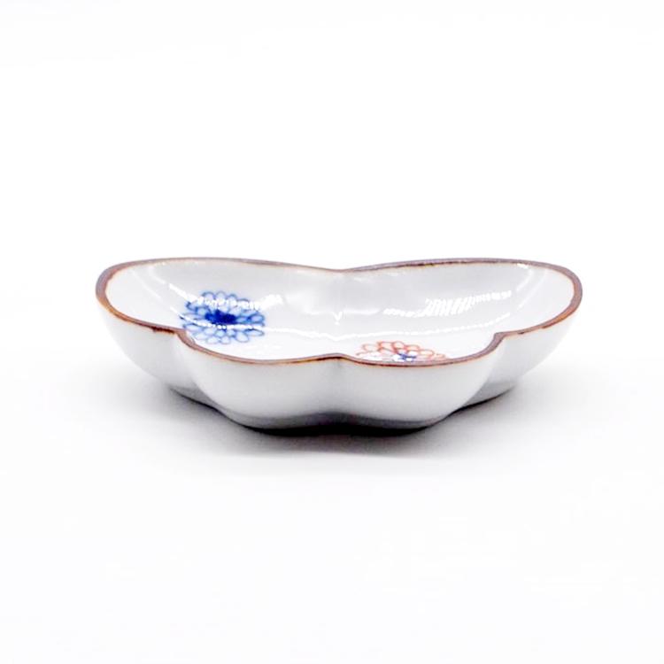 色絵菊花文蝶型豆皿 萠窯 : GALLERY掌 - 通販 - Yahoo!ショッピング