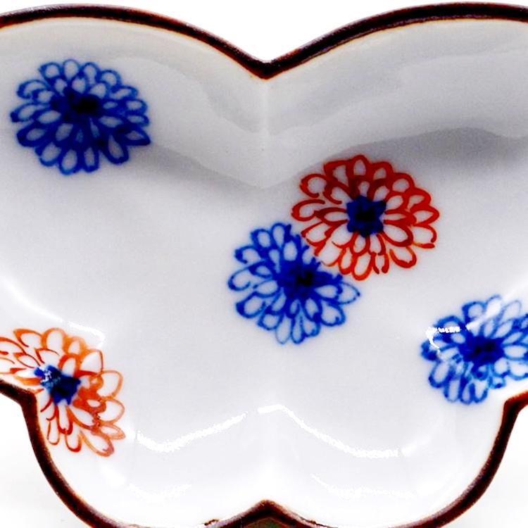 色絵菊花文蝶型豆皿 萠窯 : GALLERY掌 - 通販 - Yahoo!ショッピング