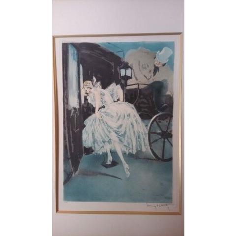 嚊左衛門画 ルイ・イカール版画   NO3 版画-美術、工芸品