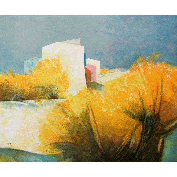 クロード・ワイズバッシュ チェロ演奏 リトグラフ 211⁄250