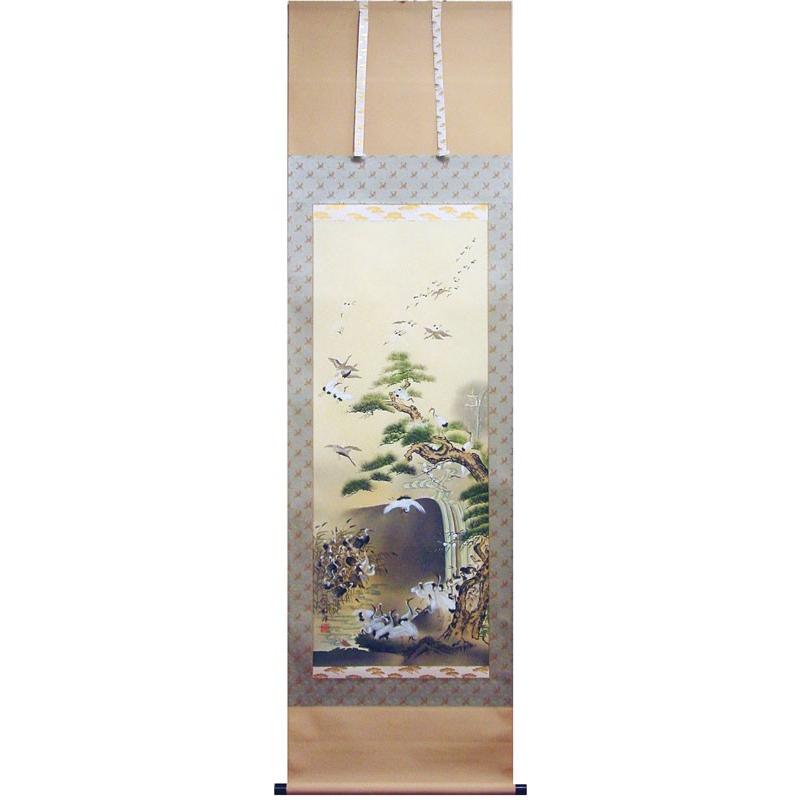 仁城和峰 『百鶴』 掛軸(尺五立) : 内田画廊 - 通販 - Yahoo 仁城和峰 『百鶴』 掛軸(尺五立) : 内田画廊 - 通販 - Yahoo