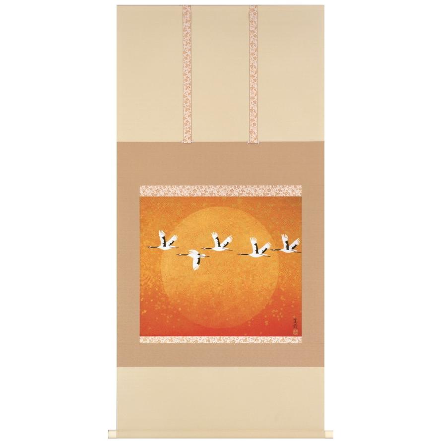 石踊達哉　「翔」　彩美版方式・シルクスクリーン併用　作品証明シール有り 石踊達哉 『翔』 彩美版・シルクスクリーン併用 複製画 掛軸 : 内田