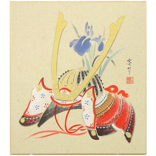 端午の節句兜絵画