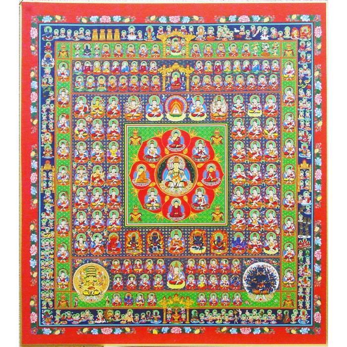6周年記念イベントが 仏画色紙 胎蔵界曼荼羅