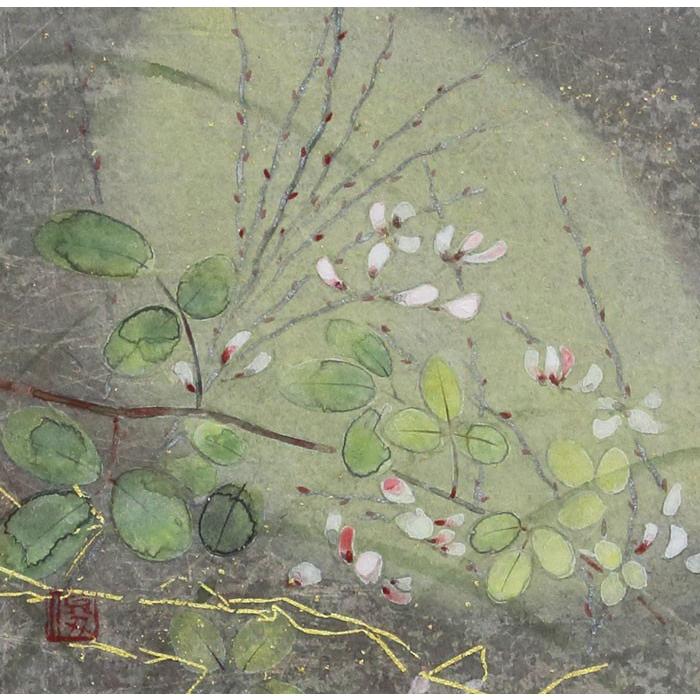 上村俊明 『月宵』 日本画 ミニアチュール : 内田画廊 - 通販