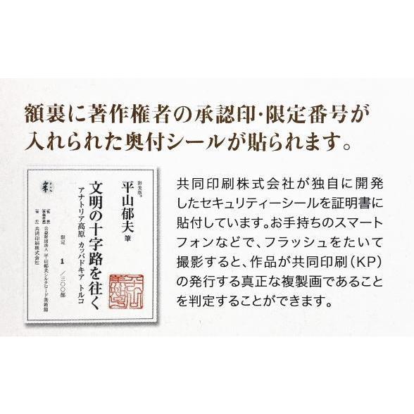 平山郁夫 「 文明の十字路を往く アナトリア高原 カッパドキア トルコ