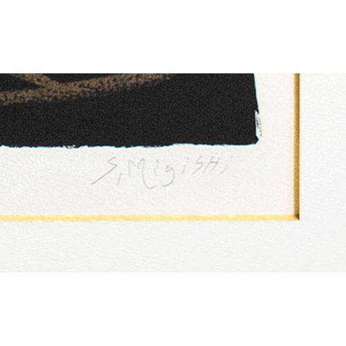 三岸節子 「 花 」 リトグラフ 版画 絵画 赤い花 原色 派手 大胆 三岸節子 「 花 」 リトグラフ 版画 絵画 赤い花 原色 派手 大胆