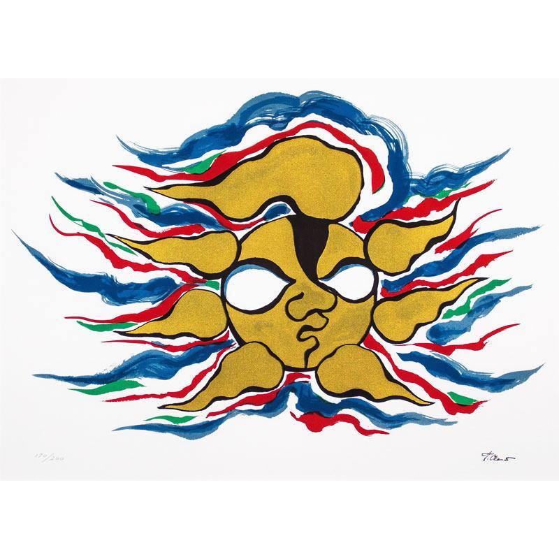 岡本太郎「 太陽 」セリグラフ 版画 版画 絵画 現代アート 抽象 岡本太郎「 太陽 」セリグラフ 版画 版画 絵画 現代アート 抽象