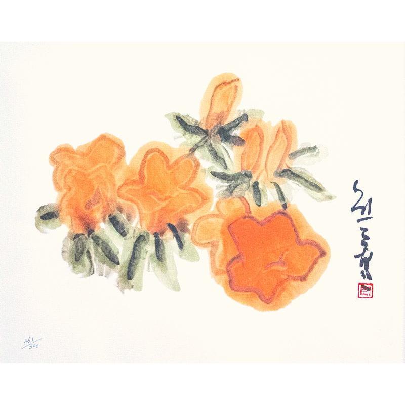 水彩画 花 クマガイモリカズ gallery-uchida_p2-2505-5-3-s