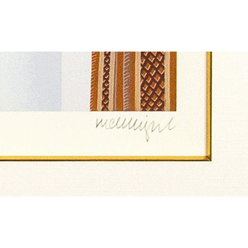 マックナイト【アレフカンドラ】 シルクスクリーン トーマス ・ マックナイト 「 アレフカンドラ 」シルク