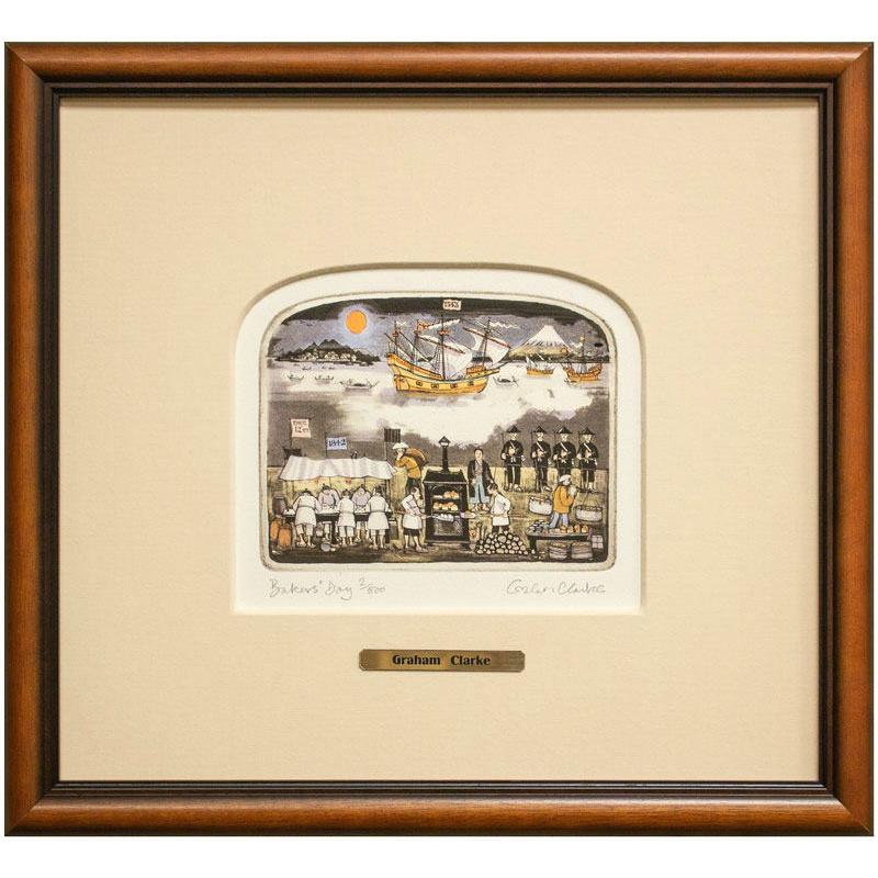 グラハム　クラークの九月　銅版画 グラハム クラークの九月 銅版画 グラハム クラークの九月 銅版画