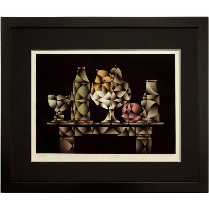 マリオ アバチ 『LA MAUBEUGEOISE』 メゾチント(銅版画) : 内田画廊