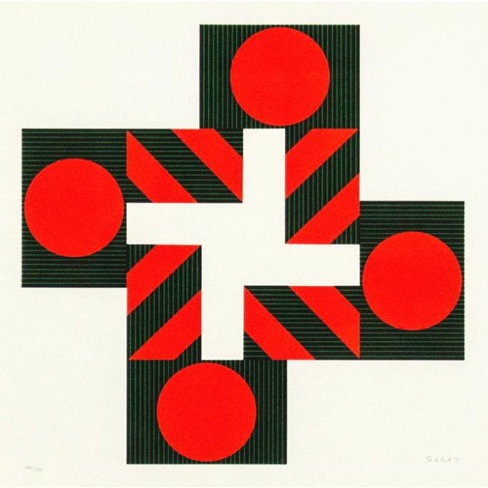 菅井 汲 「crossing 4」 シルクスクリーン 版画 絵画 現代アート 菅井 汲 「crossing 4」 シルクスクリーン 版画 絵画 現代アート