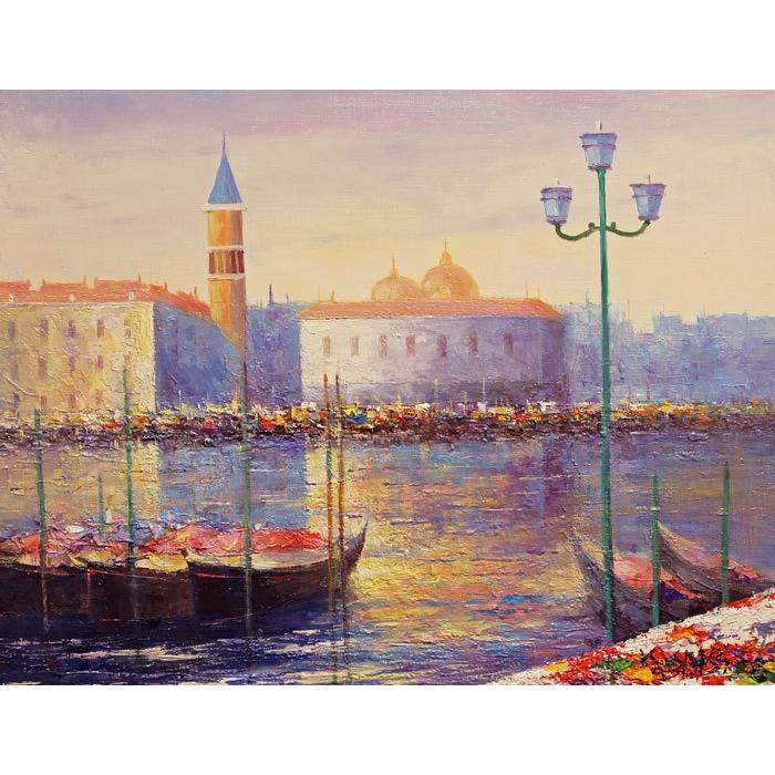 酒井健吉 『ベニス』 油絵 F6（6号） : 内田画廊 - 通販 - Yahoo