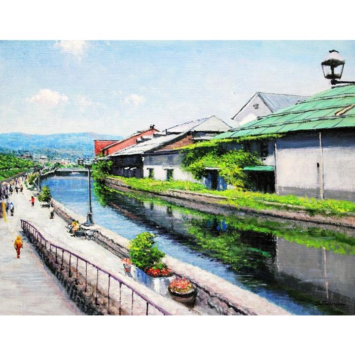 澤井 進 『小樽運河』 油絵・油彩画 F6(6号) : 内田画廊 - 通販 澤井 進 『小樽運河』 油絵・油彩画 F6(6号) : 内田画廊 - 通販