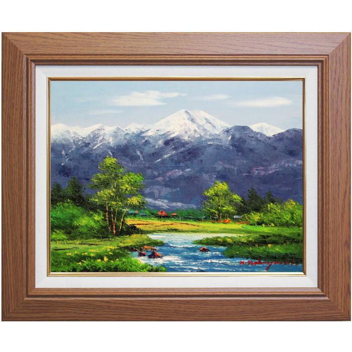 小林幸三 『常念岳』(2) 油絵・油彩画 F6(6号) 絵画 日本の風景 小林幸三 『常念岳』(2) 油絵・油彩画 F6(6号) 絵画 日本の風景
