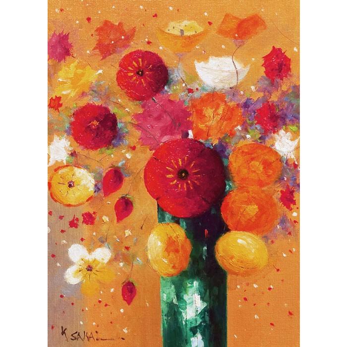 酒井健吉　 『ポピー』 油絵・油彩画　直筆 酒井健吉 『ポピー』 油絵・油彩画 直筆 早い者勝ち！酒井健吉