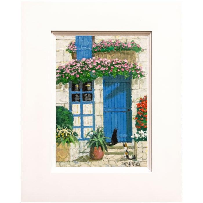 油絵専用ニットが大好きな猫2