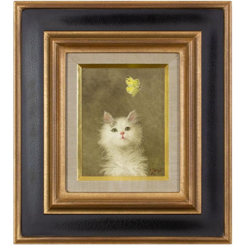 油彩画猫 油彩画猫