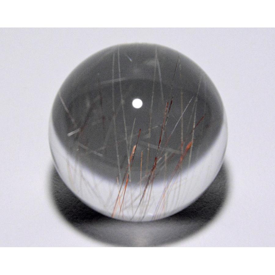ルチル入り水晶丸玉31mm : ギャラリージェム - 通販 - Yahoo!ショッピング