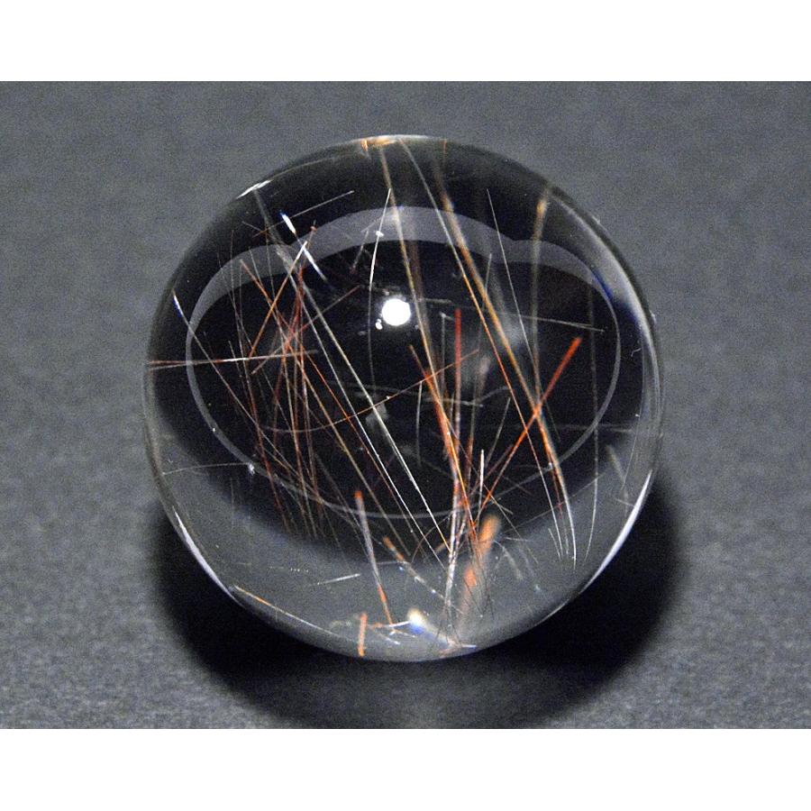 ルチル入り水晶丸玉31mm : ギャラリージェム - 通販 - Yahoo!ショッピング