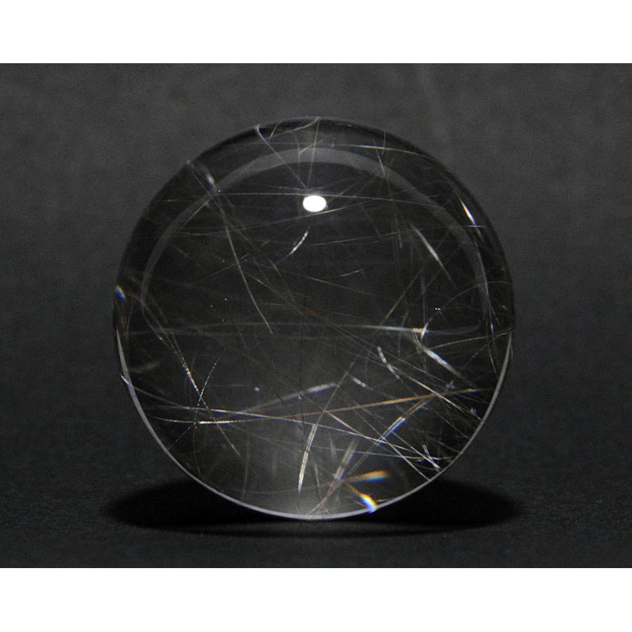 ルチル入り水晶丸玉30.5mm : ギャラリージェム - 通販 - Yahoo