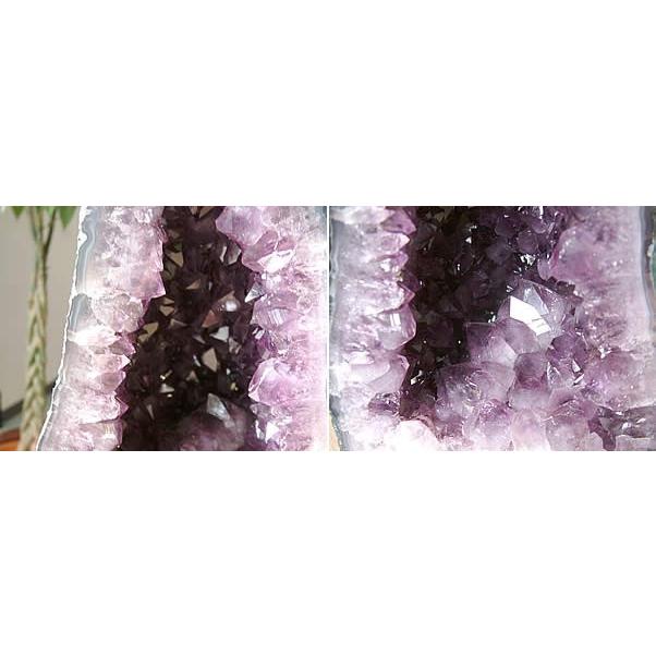 アメジストミニ晶洞(ブラジル産) 7.8Kg アメジストドーム ブラジル産