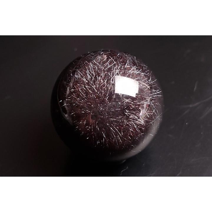 26mm30Aグレード最高級品エスピリットサント産エレスチャルスーパーセブン丸玉 シャイニングカラー