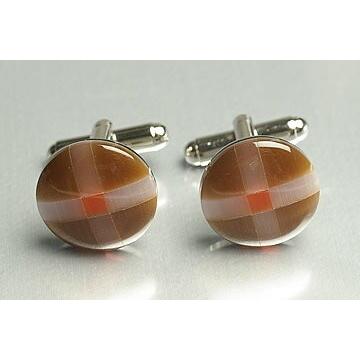 天然石カフス　ロジューム加工済み EIM1098570383(10940円)