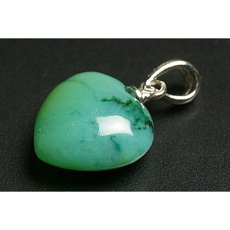最高級品5Aジェムシリカハートペンダントトップ