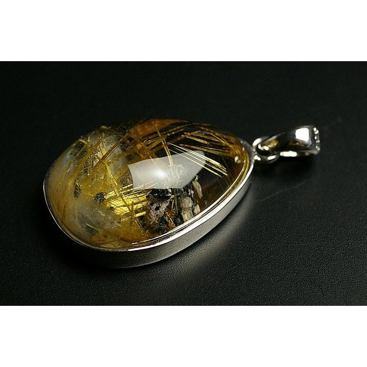 太陽ルチルペンダント 太陽ルチルペンダントトップ プレミアムグレード