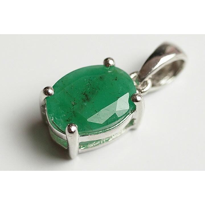エメラルドペンダントトップ ジェムグレード ブラジル産