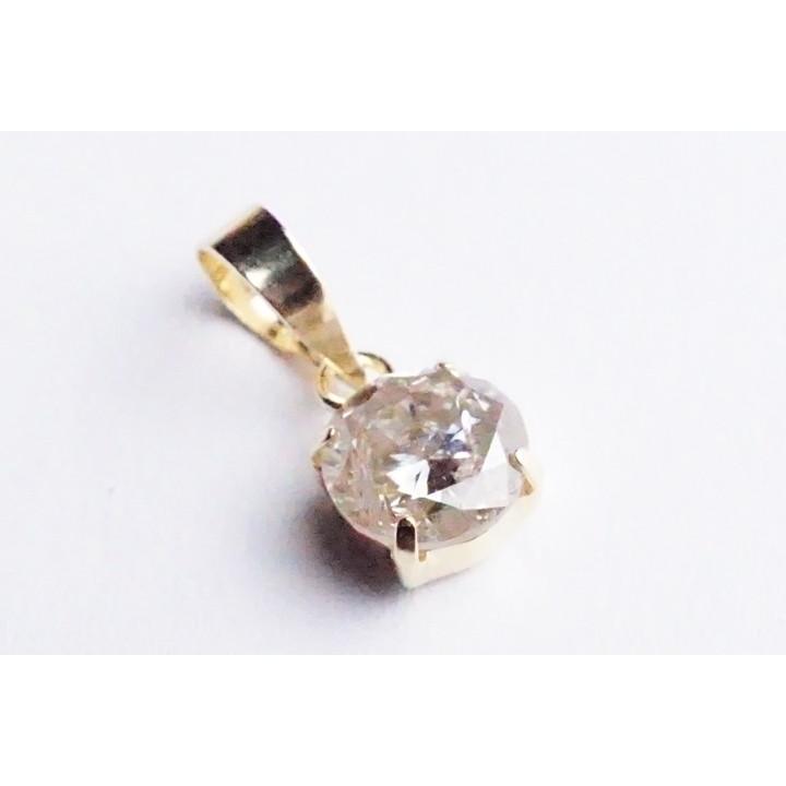 ペンダントトップ ダイヤモンド K18 k18 K18YG D ダイヤモンド