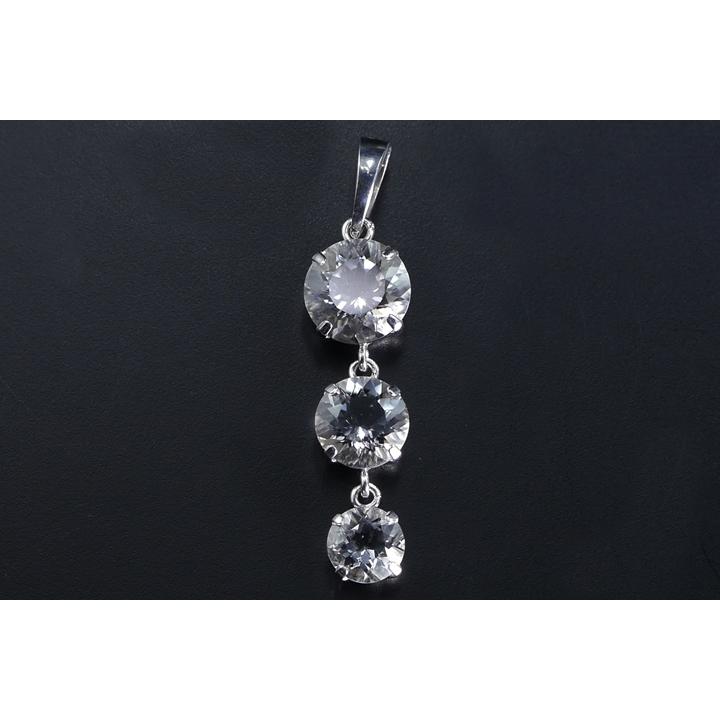 2.04ct トリプルペタライトペンダントトップ　ジェムグレード　ブラジル産　シルバー925 　鑑別書付き