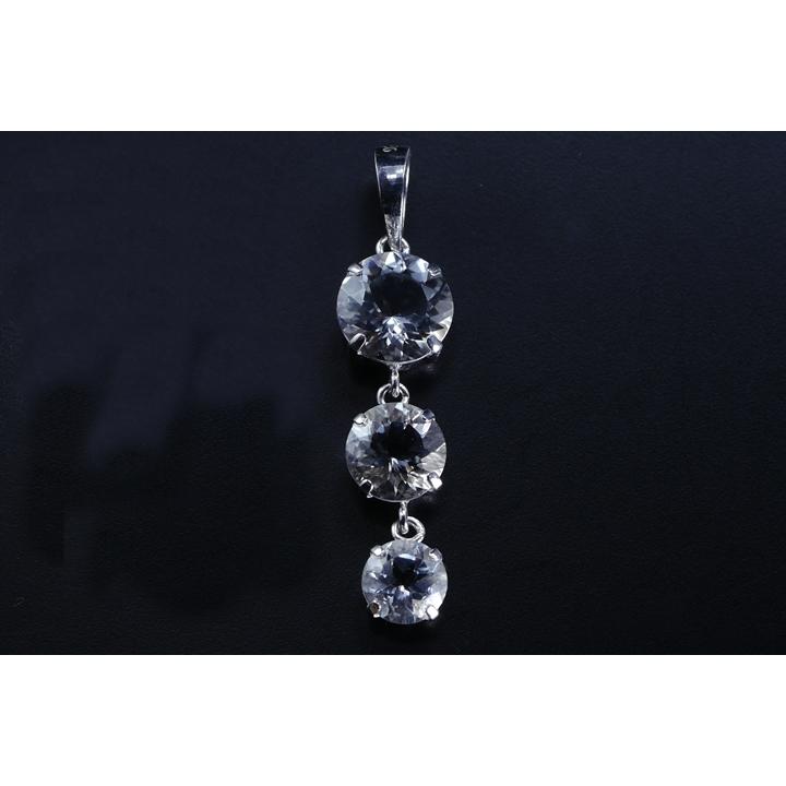 2.05ct トリプルペタライトペンダントトップ　ジェムグレード　ブラジル産　シルバー925 　鑑別書付き