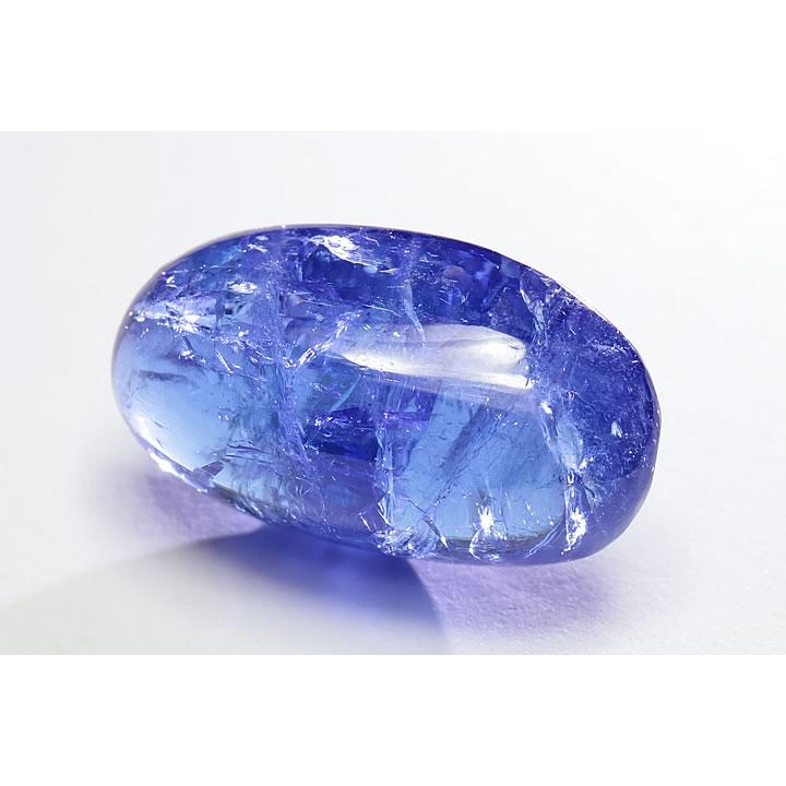 17.46ct 宝石質タンザナイト カボションルース　タンザニア産　ファイナルグレード++++_2