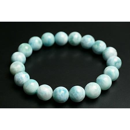 最高級品5Aハイパープレミアムグレード10mmラリマーブレスレット