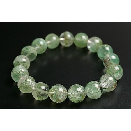 12mmグリーンファントムブレスレット8Aグレード　マダガスカル産