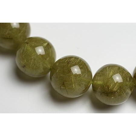 13mm5Aグリーンルチルブレスレット_2