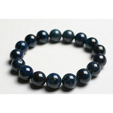 11.5mmペルー産ブルークリソコーラブレスレット　ファイナルグレード