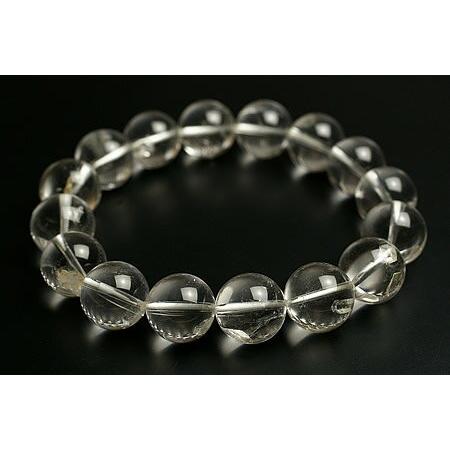 15mm貫入水晶ブレスレット高級品5Aグレード（クォーツインクォーツ）ブラジル産の画像