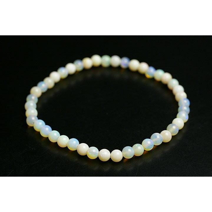 4.5mmオーストラリアオパール10Aブレスレット