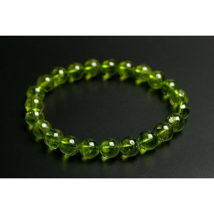 7.5mm最高級ペリドットブレスレット