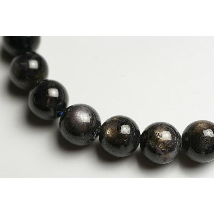 8.5mmブラックスターサファイアブレスレット最高級品5Ａグレード_2