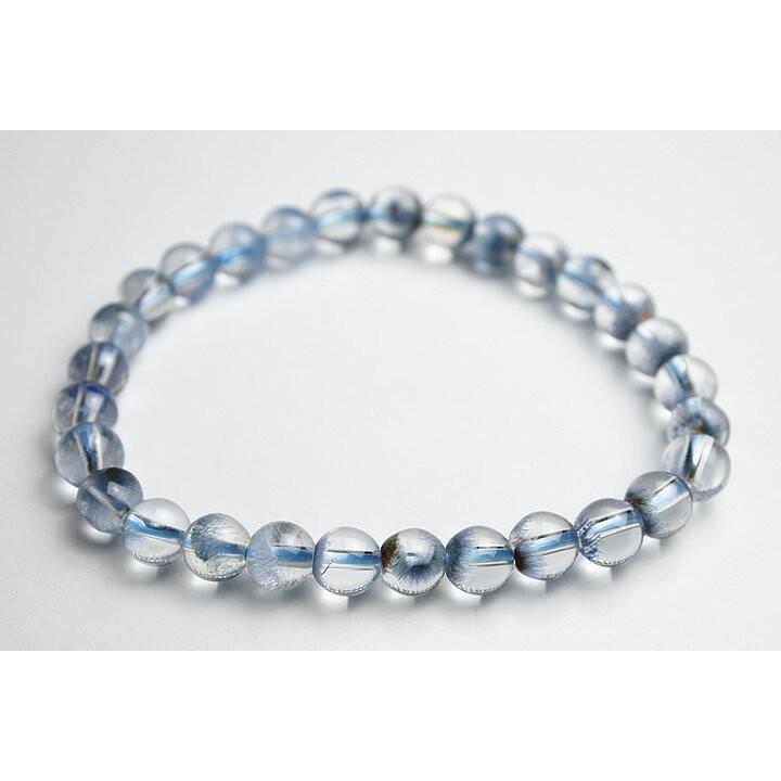 7mmブルーガーデンクォーツ デュモルチェライトインクォーツ ブレスレット プレミアム 占い 開運 Ee ギャラリーメイスン ヤフー店