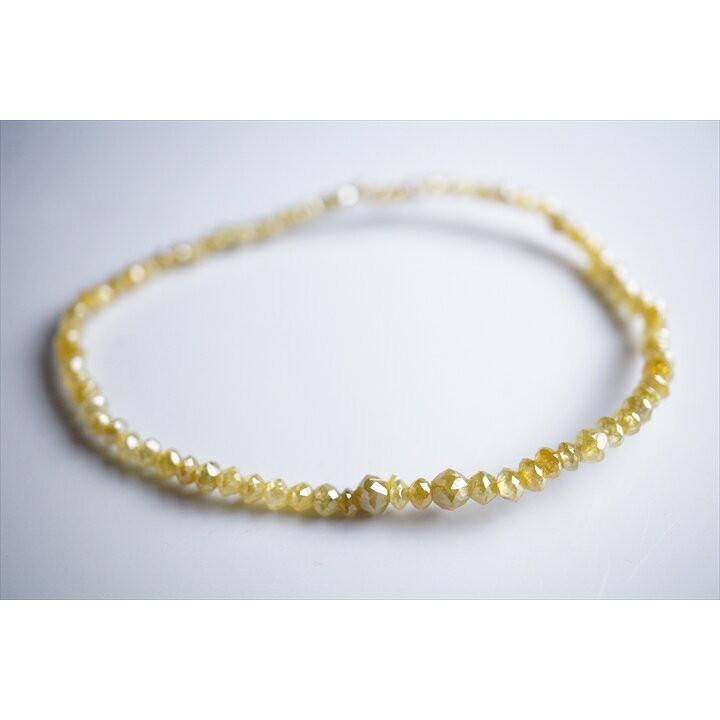 3mmイエローダイヤモンドカットブレスレット　16.9ct_1