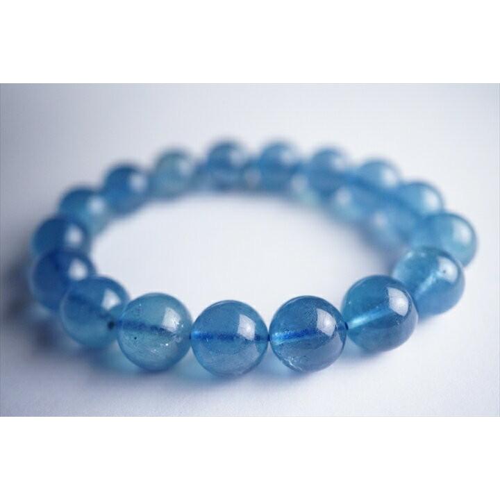 12mmサンタマリアアクアマリンブレスレット ディープカラー ファイナル