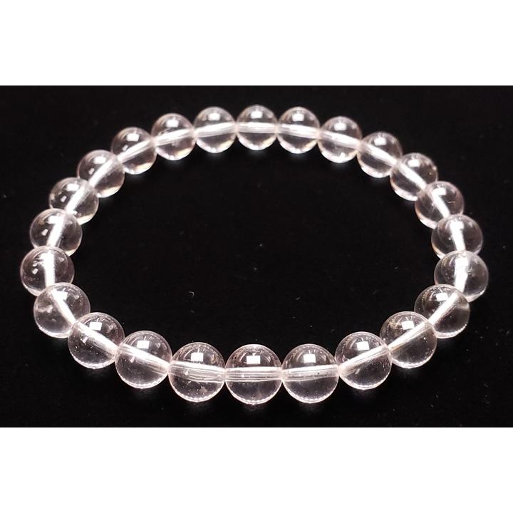 8mmピンクダンビュライトブレスレット　ファイナルグレード＋＋　メキシコ産